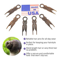 Thumbnail for Good Hair Days Magic Grip Hair Pins - Good Hair Days | 10 Pc