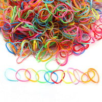 Thumbnail for HOYOLS HOYOLS Baby Hair Ties Hair Rubber Bands for Toddler Infants Kids Girls Thin Small Hair Elastics TPU 1500 Piece Pack