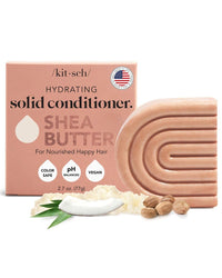 Thumbnail for Kitsch Beauty Shea Butter Kitsch Shea Butter Conditioner Bar for Hair Hydration | Nourishing Hair Mask