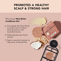 Thumbnail for Kitsch Beauty Shea Butter Kitsch Shea Butter Conditioner Bar for Hair Hydration | Nourishing Hair Mask