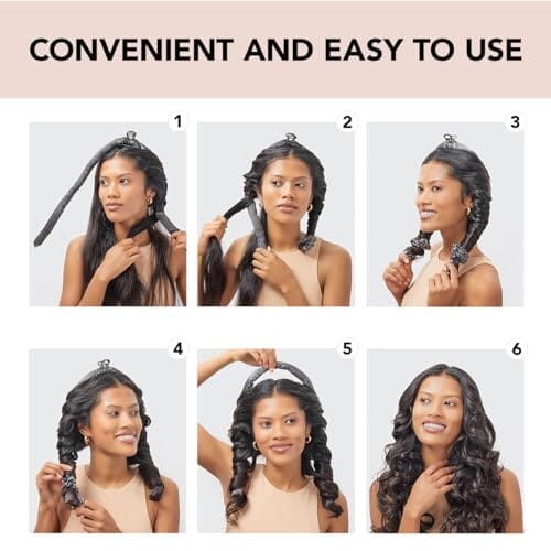 Kitsch Kitsch Satin Heatless Curling Set - Hair Rollers for Heatless Curls