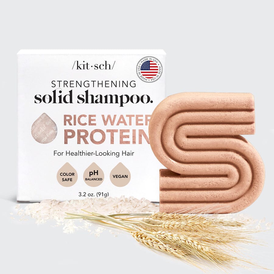 Kitsch Rice Water Protein Kitsch Rice Bar Shampoo and Conditioner | Hair Growth