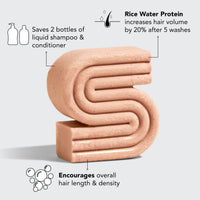 Thumbnail for Kitsch Rice Water Protein Kitsch Rice Bar Shampoo and Conditioner | Hair Growth