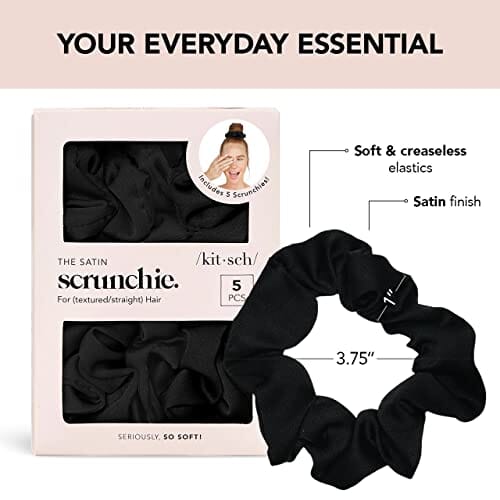 Kitsch Satin Hair Scrunchies| Kitsch
