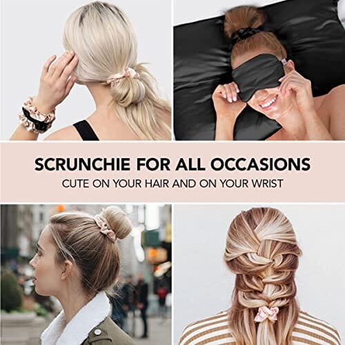 Kitsch Satin Hair Scrunchies| Kitsch