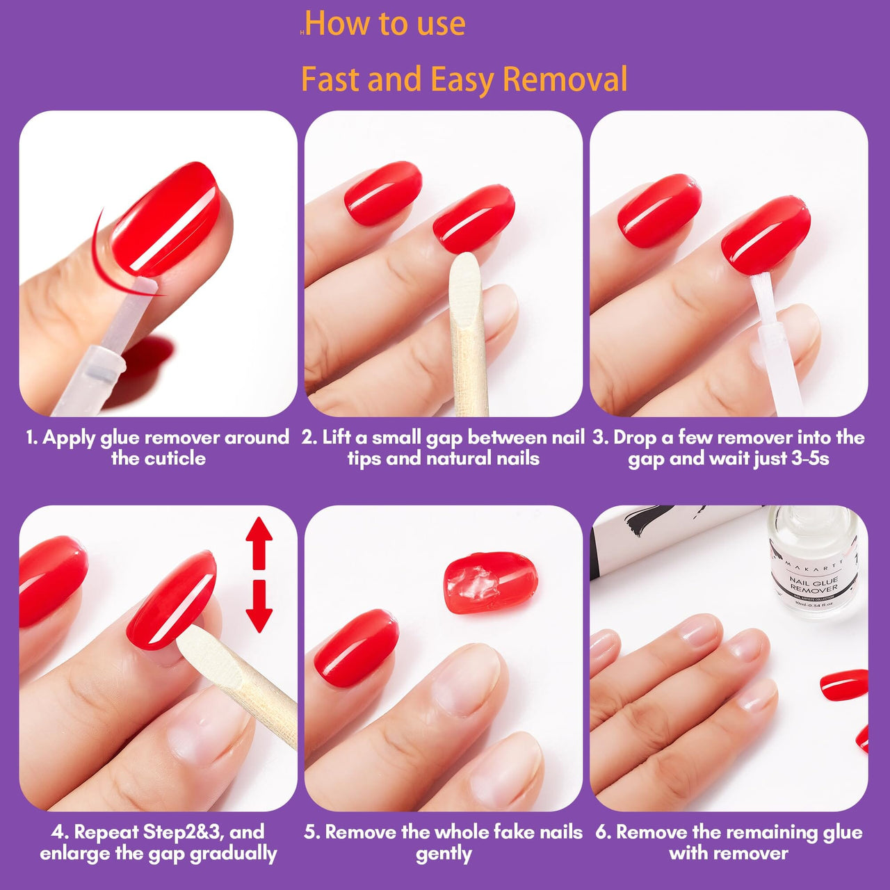 Makartt Beauty 30ML Nail Glue Remover | Makartt