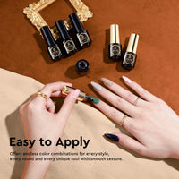 Thumbnail for MEFA MEFA -20 Colors Gel Nail Polish Kit | Glossy Matte Top Base + Coat