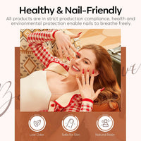 Thumbnail for MEFA MEFA -20 Colors Gel Nail Polish Kit | Glossy Matte Top Base + Coat