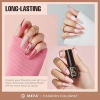Thumbnail for MEFA Nude-Pink Collection | 20 Colours | MEFA |  23 Pcs Gel Nail Polish Kit