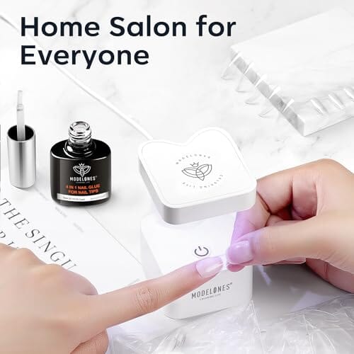 modelones False Nails Nail Kit inc. UV Lamp Modelones Gel X Nail Kit