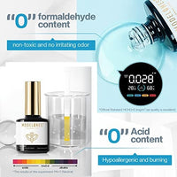 Thumbnail for modelones modelones Gel Nail Polish Top Coat- 15ml No Wipe, High Gloss Shiny Long Lasting Top Gel for Clear Nail Gel and Acrylic Nails, for Home DIY and Nail Salon