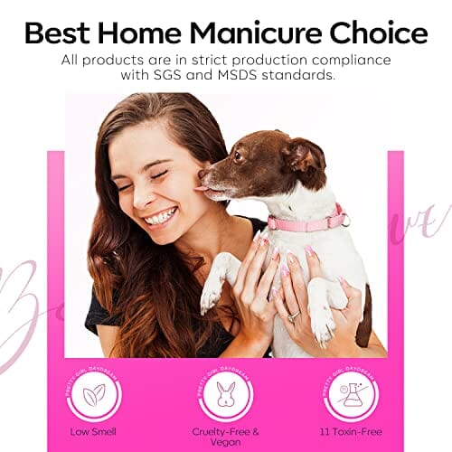 modelones modelones Pink Gel Nail Polish Set 6 Colors, Hot Pink Tones Neon Pink Shades Magenta Sakura Light Soft to Dark Nail Art Design for Women Girls Salon DIY Home Manicure Kit Valentine's Day Nails Gift