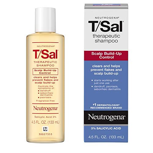Neutrogena 133ml Neutrogena T/Sal Therapeutic Shampoo for Scalp Build-Up Control with Salicylic Acid