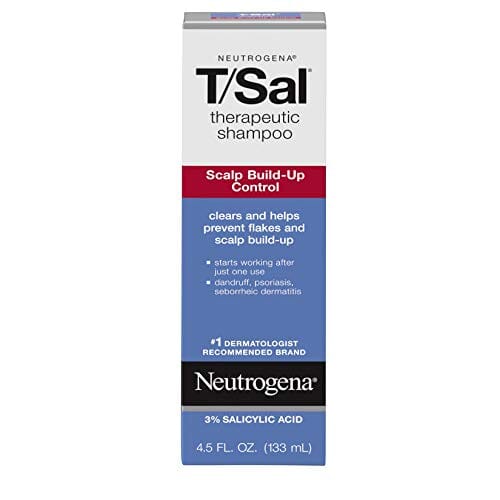 Neutrogena 133ml Neutrogena T/Sal Therapeutic Shampoo for Scalp Build-Up Control with Salicylic Acid