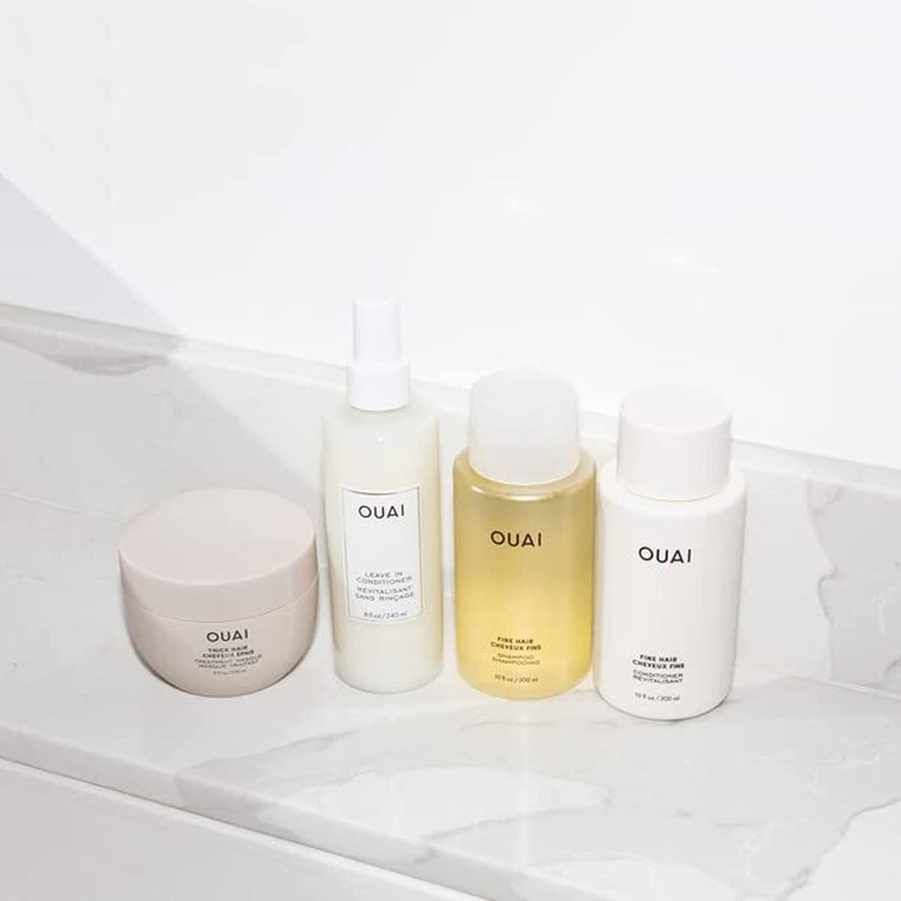 OUAI Beauty OUAI Fine Shampoo + Conditioner Set