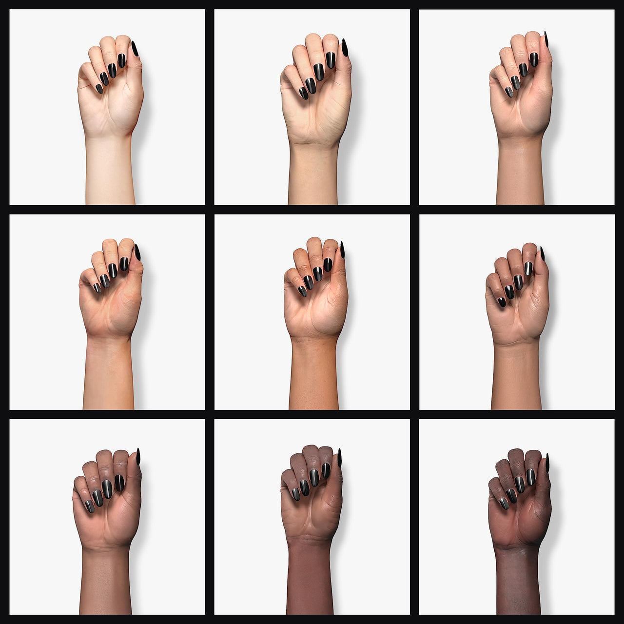 Sally Hansen Sally Hansen Hard as Nails Color, Black Heart