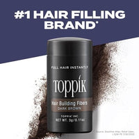 Thumbnail for TOPPIK Toppik Hair Building Fibers, Dark Brown Hair Fibers