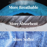 Thumbnail for YoulerTex YoulerTex Microfiber Hair Towel x2